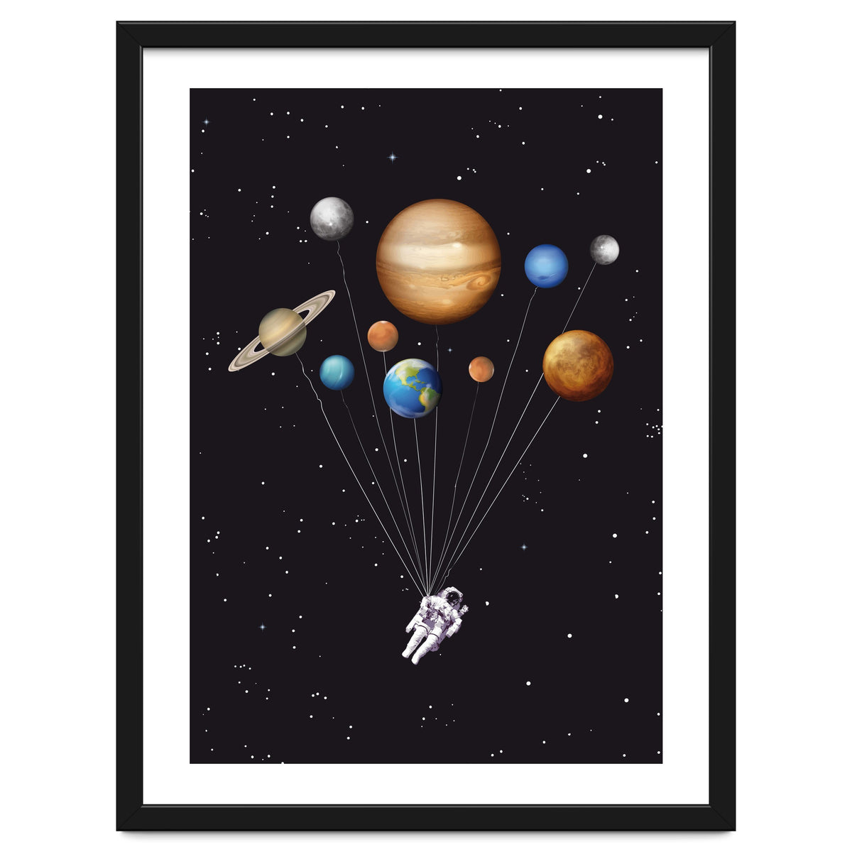 Space traveller poster