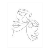 female couple face (Print Only) thumbnail