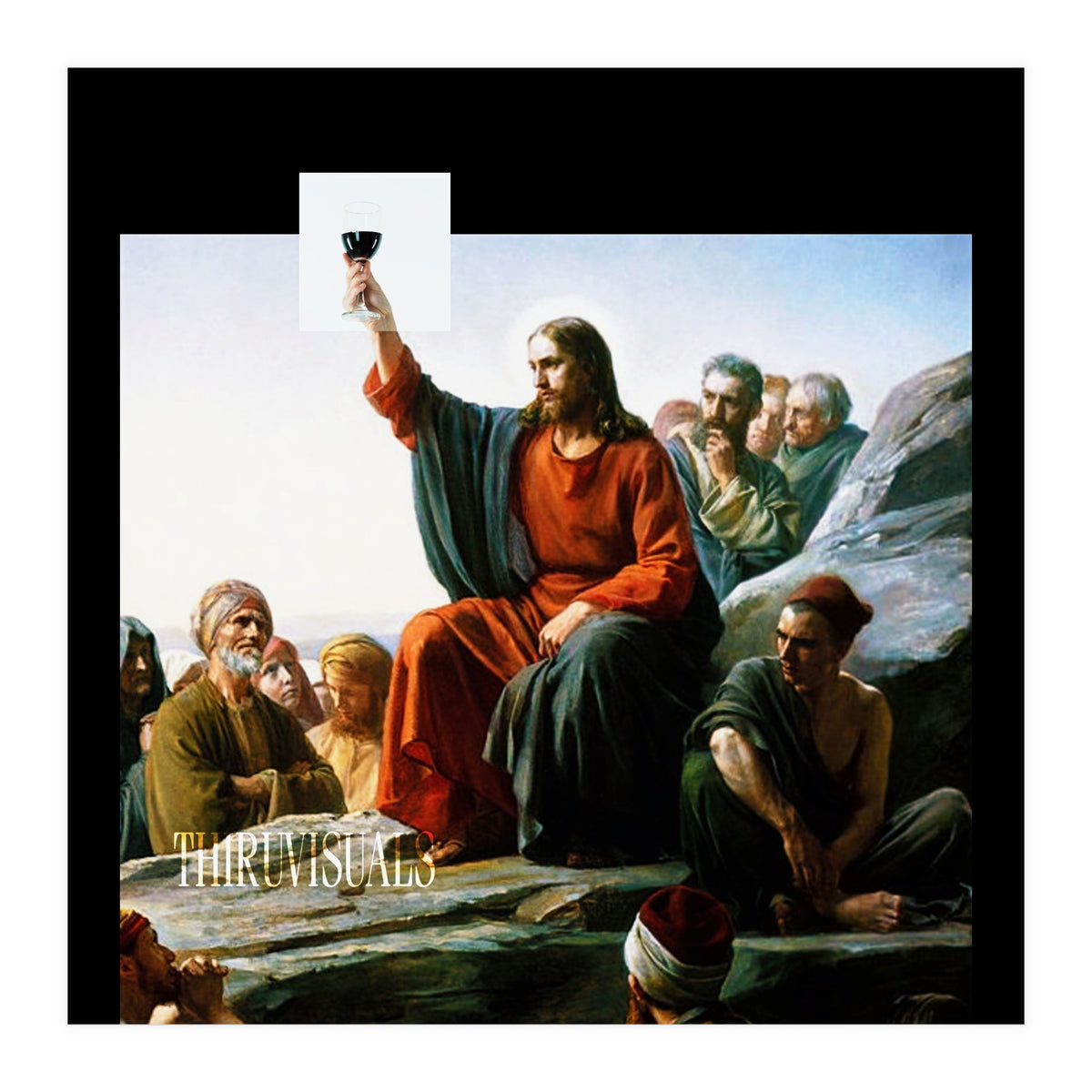 Sermon on the Mountain (Print Only)