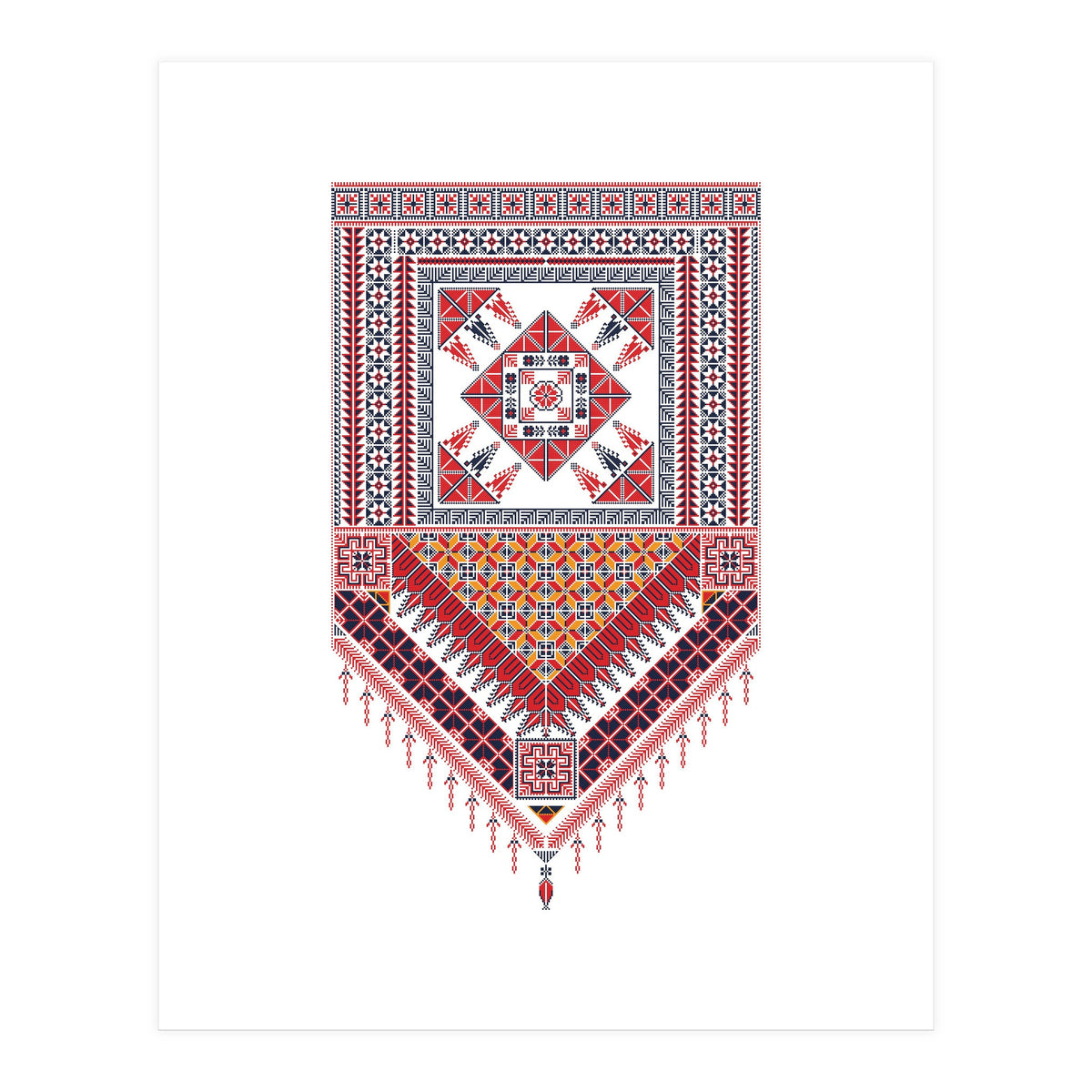 Tatreez Ornament 21 (Print Only)