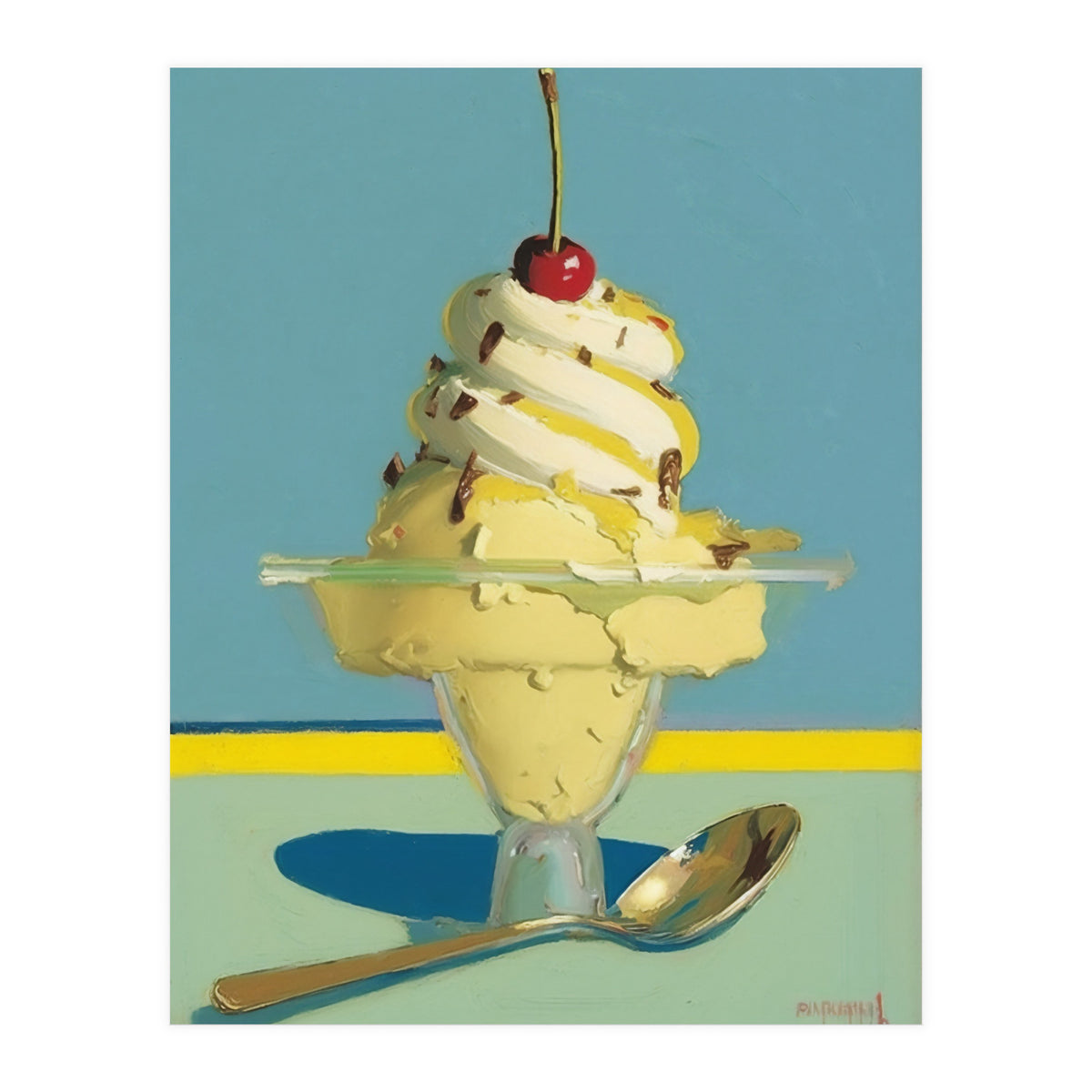 Ice Cream Sundae (Print Only)
