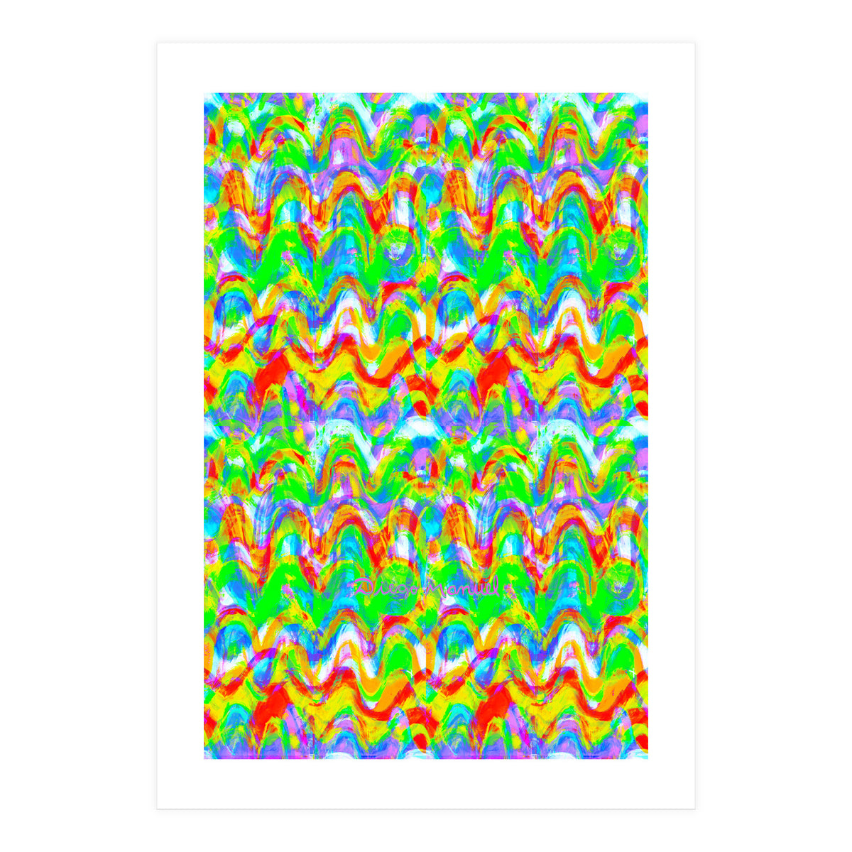 Pop Abstract A 64 (Print Only)