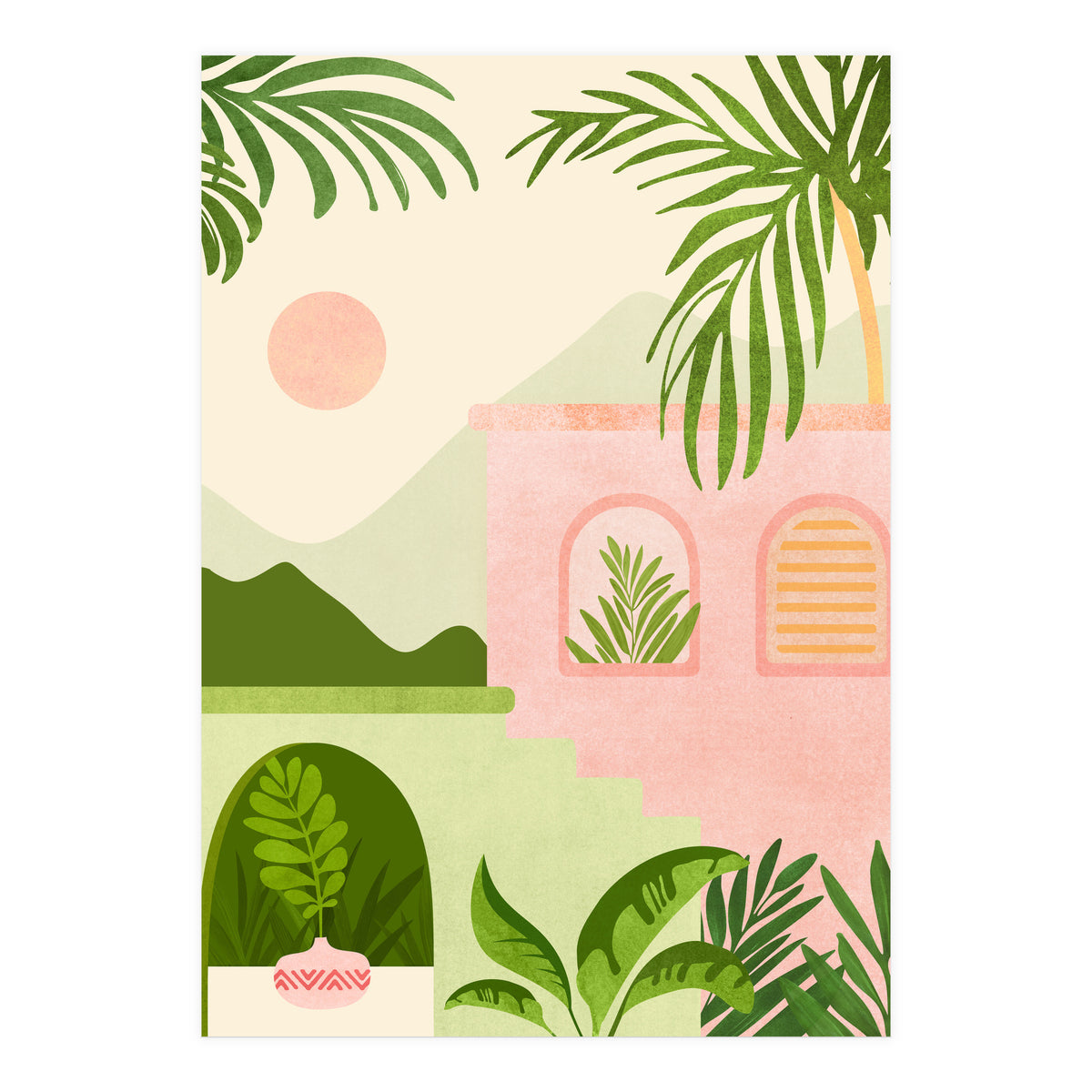 Mountain Villa (Print Only)