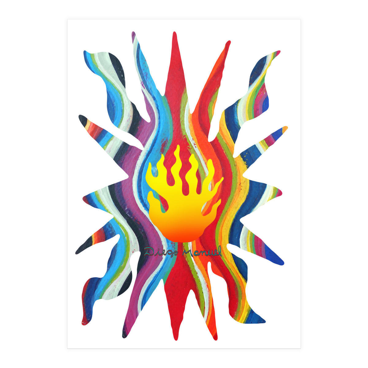 Fuego 31 Copia (Print Only)