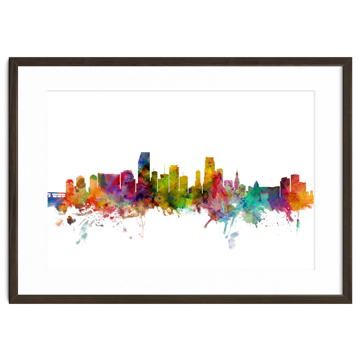 Miami Florida Skyline