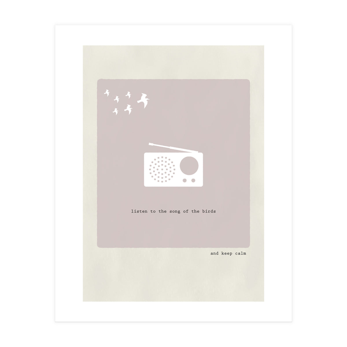 song of bird (Print Only)