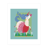 Unicorn Ballerina (Print Only) thumbnail
