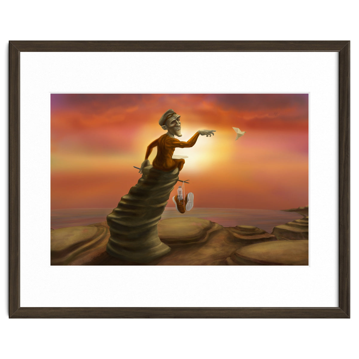 Superhero on a break