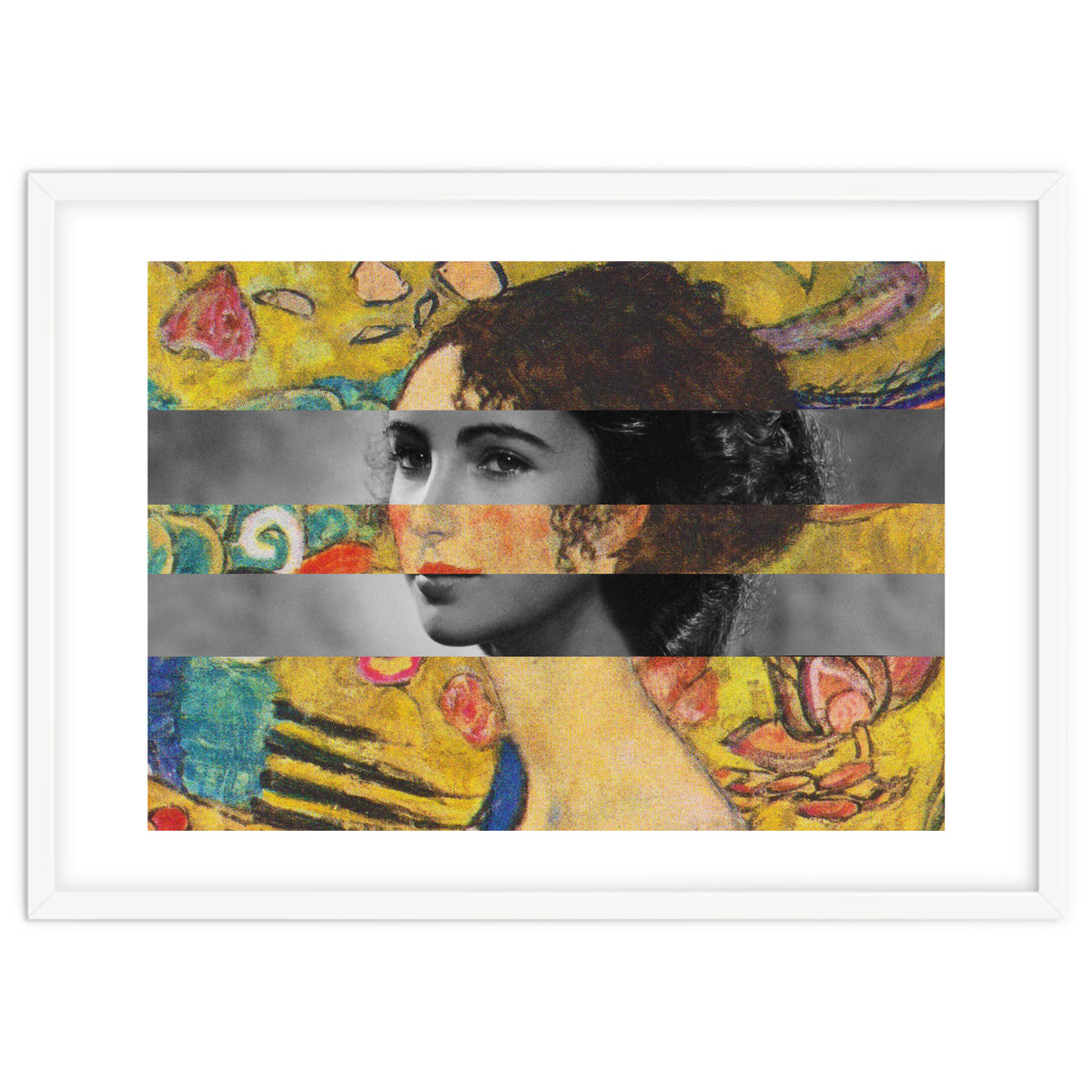 Klimt's Lady With A Fan & Elizabeth Taylor