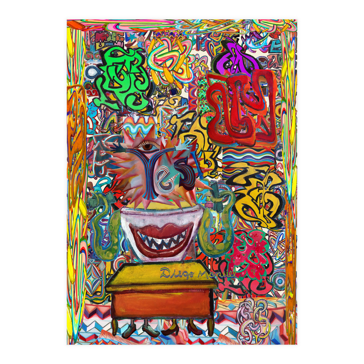 Oficina Del Cobrador 30 (Print Only)