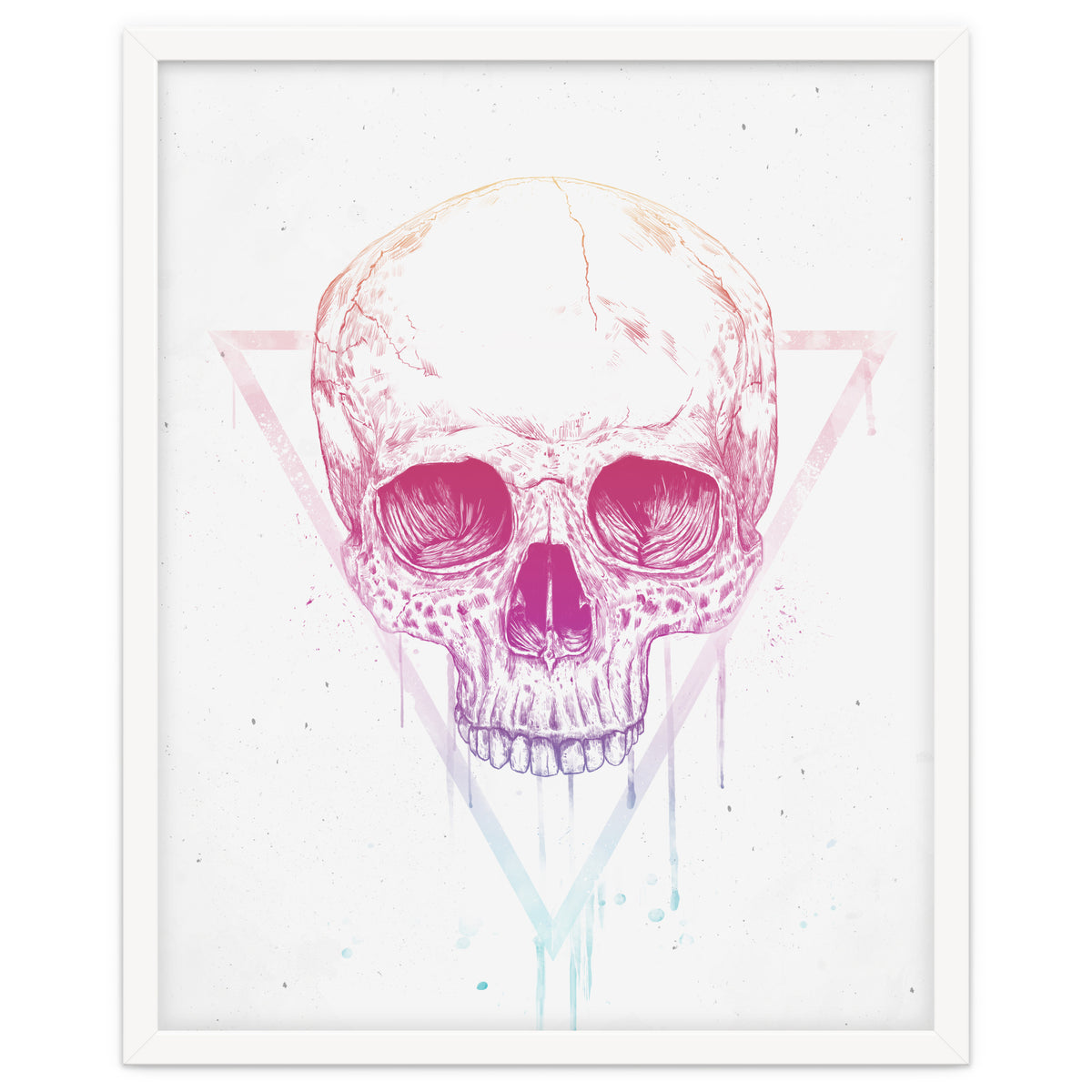 Skull In Triangle
