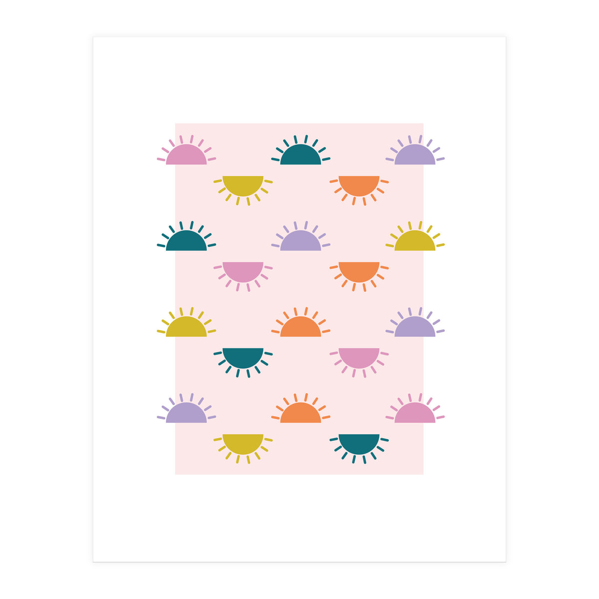 Sun All Over Rgb (Print Only)