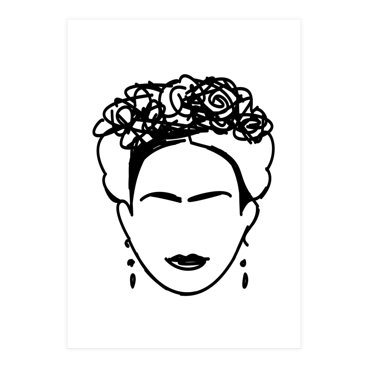 Frida Kahlo  (Print Only)