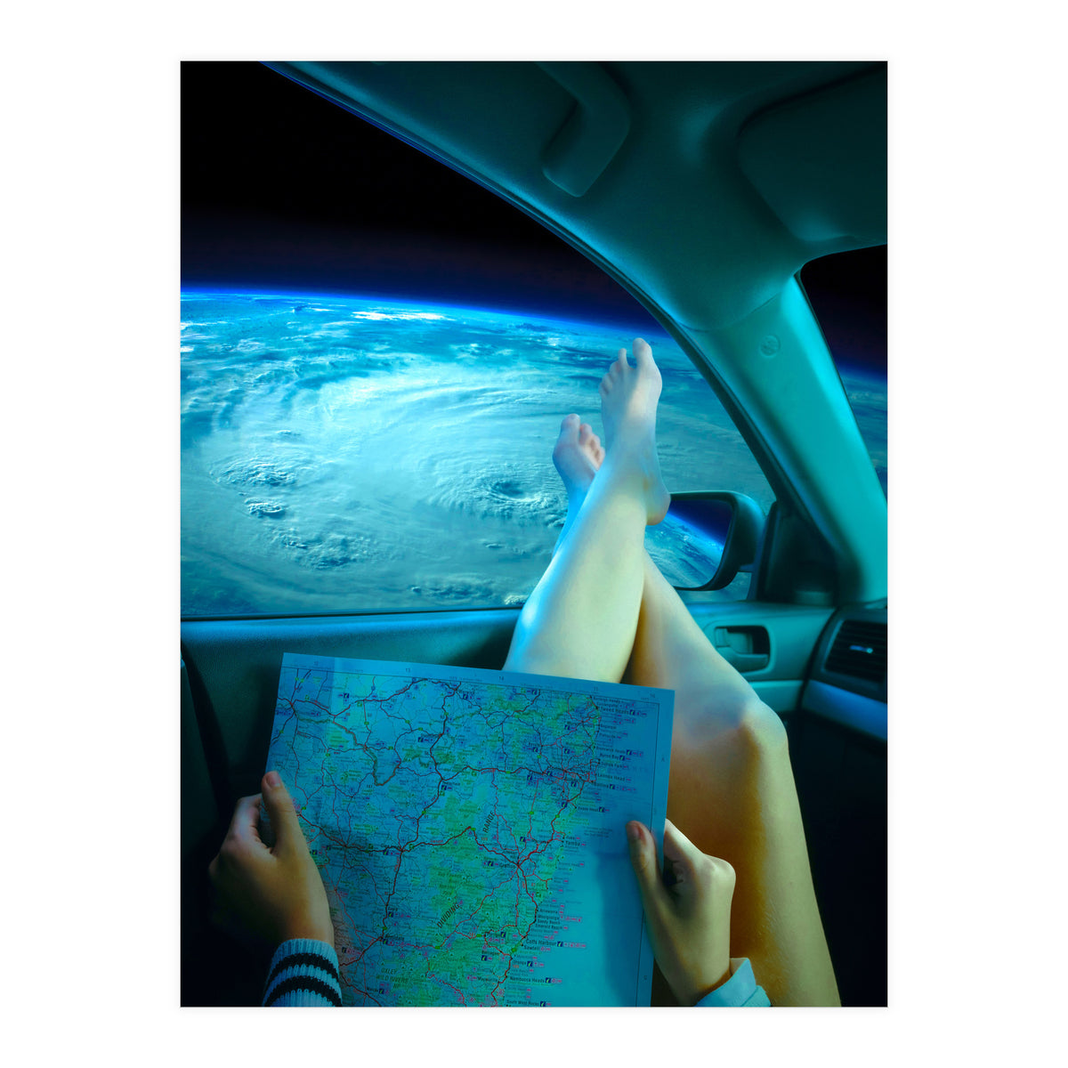 Get lost with me (Print Only)