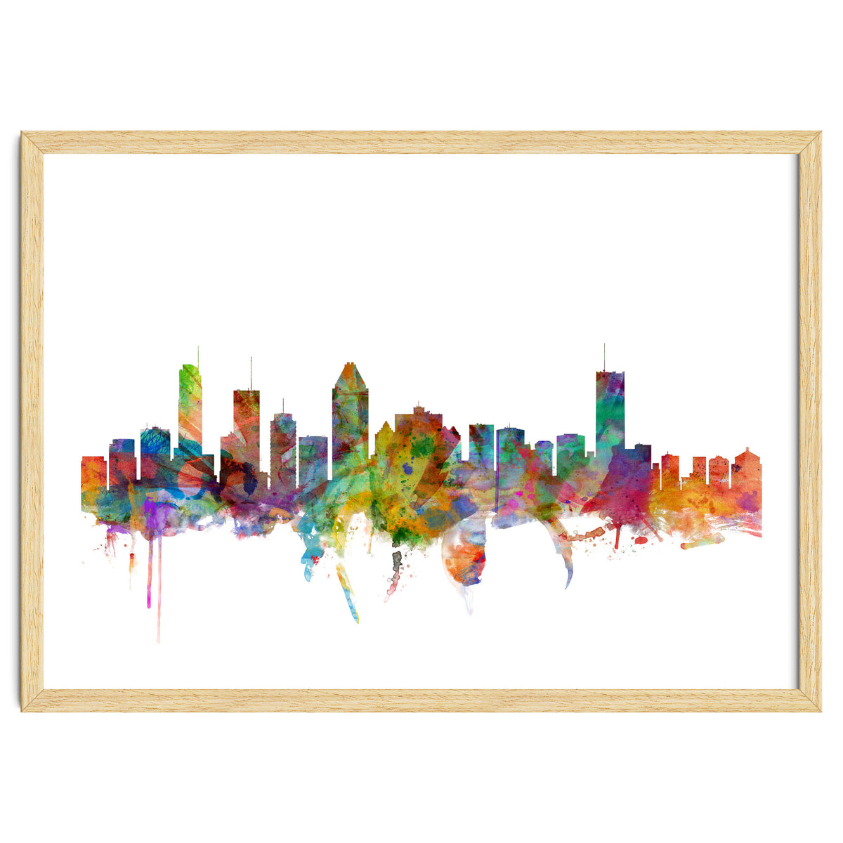 Montreal Canada Skyline