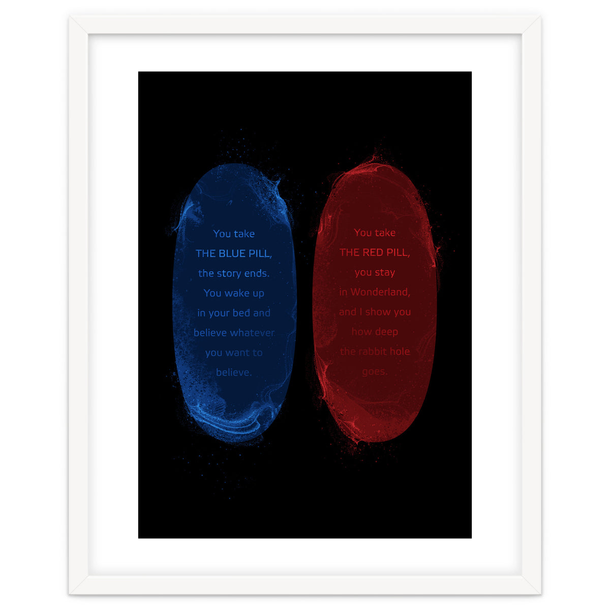 Red Blue Pills The Matrix