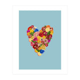 Heart Floral (Print Only) thumbnail