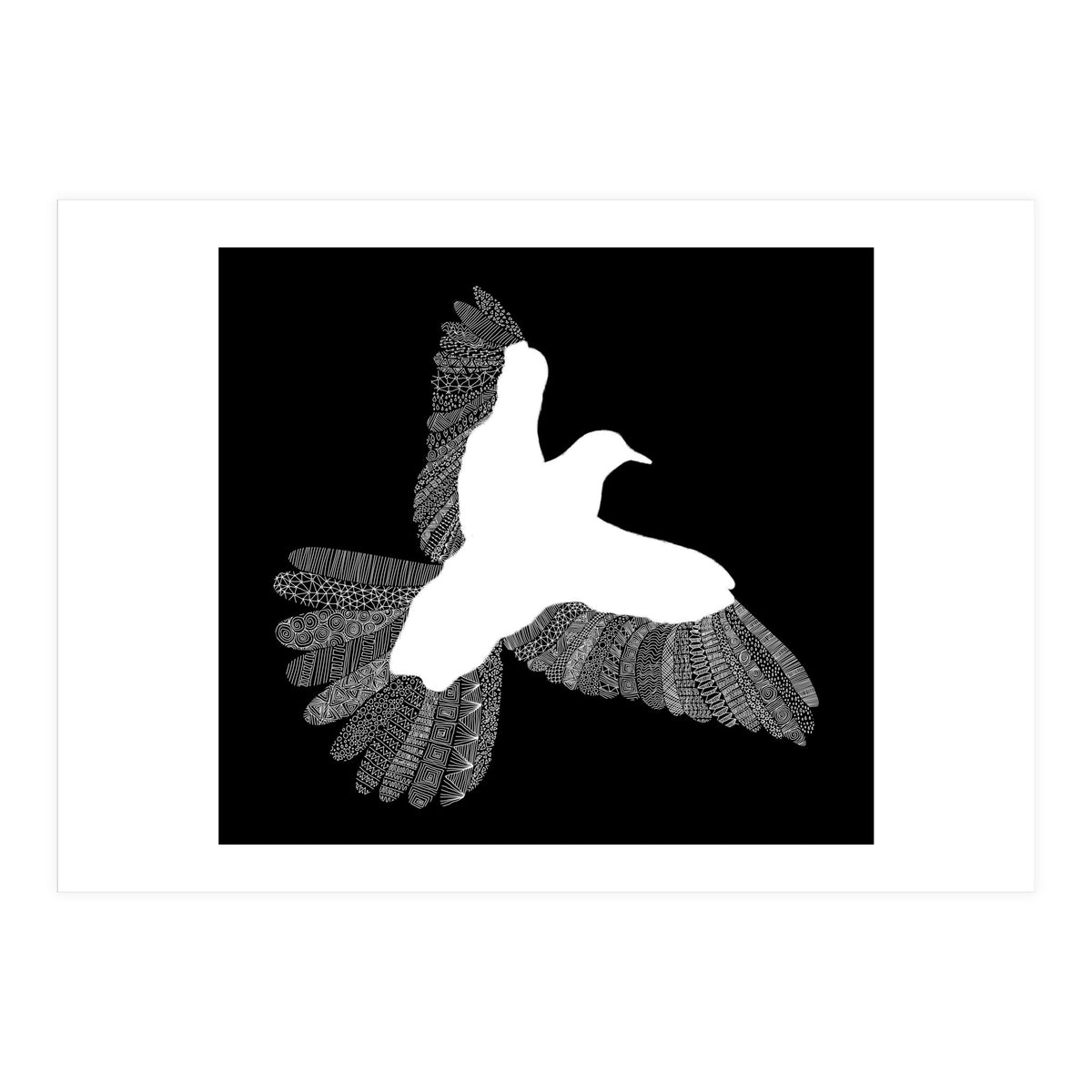 Bird Black (Print Only)