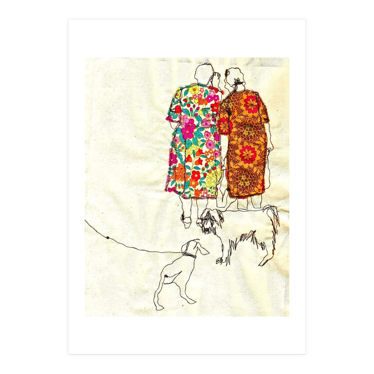 Old Ladies & Dogs  (Print Only)