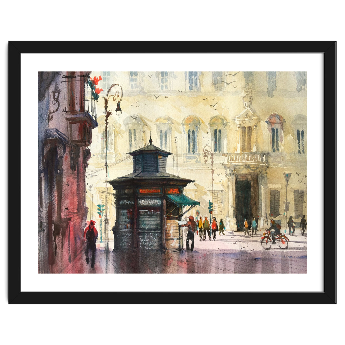 Newspaper Stall Rome