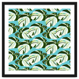 Summer Variegated Monstera | Rainforest Jungle botanical Plants Illustration | Boho Tropical Nature thumbnail