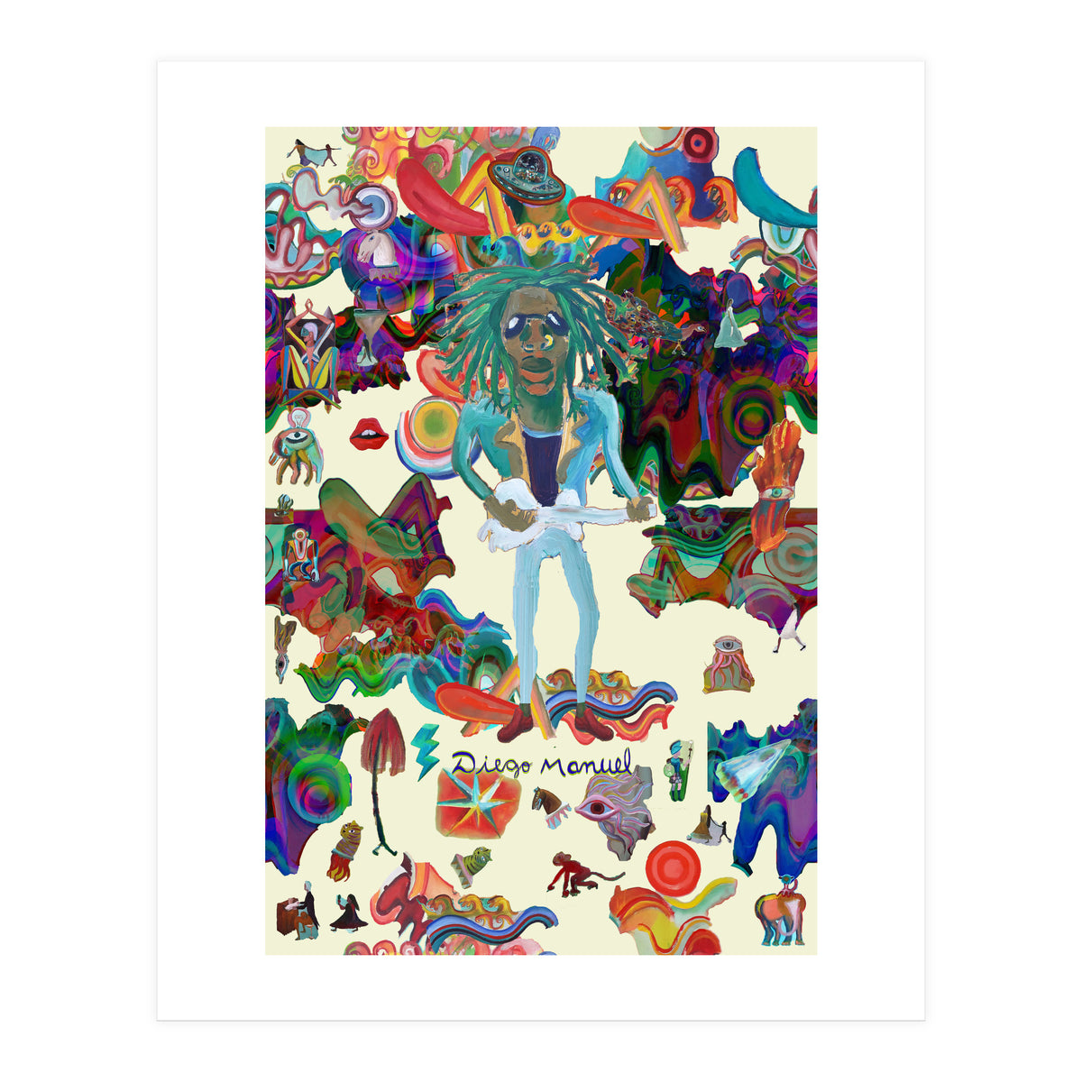 Graffitis 2021 Tapiz 52 B (Print Only)