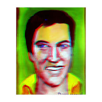 Elvis Rock 5 3d 1 (Print Only)