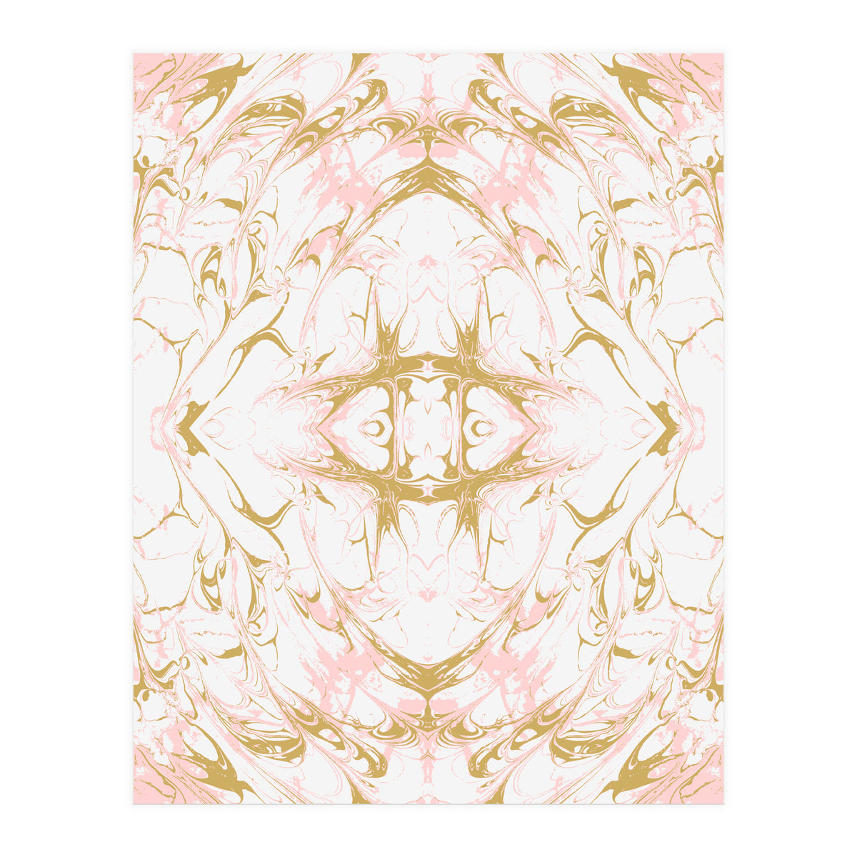 Pink mosaic marble 02 (Print Only)