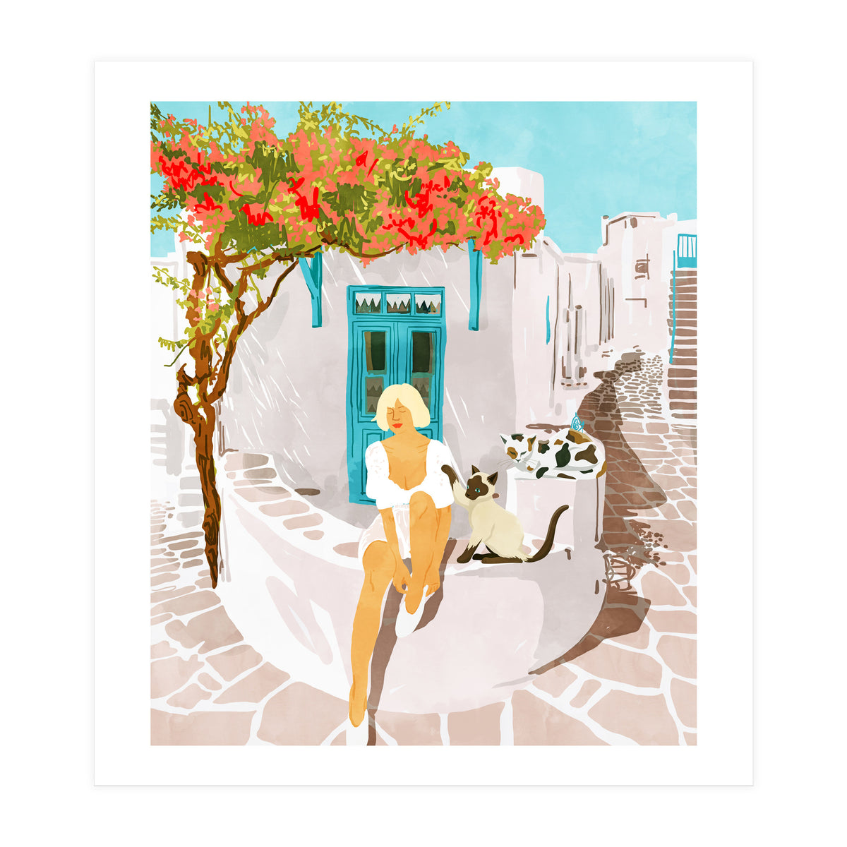 Greek Vacay (Print Only)