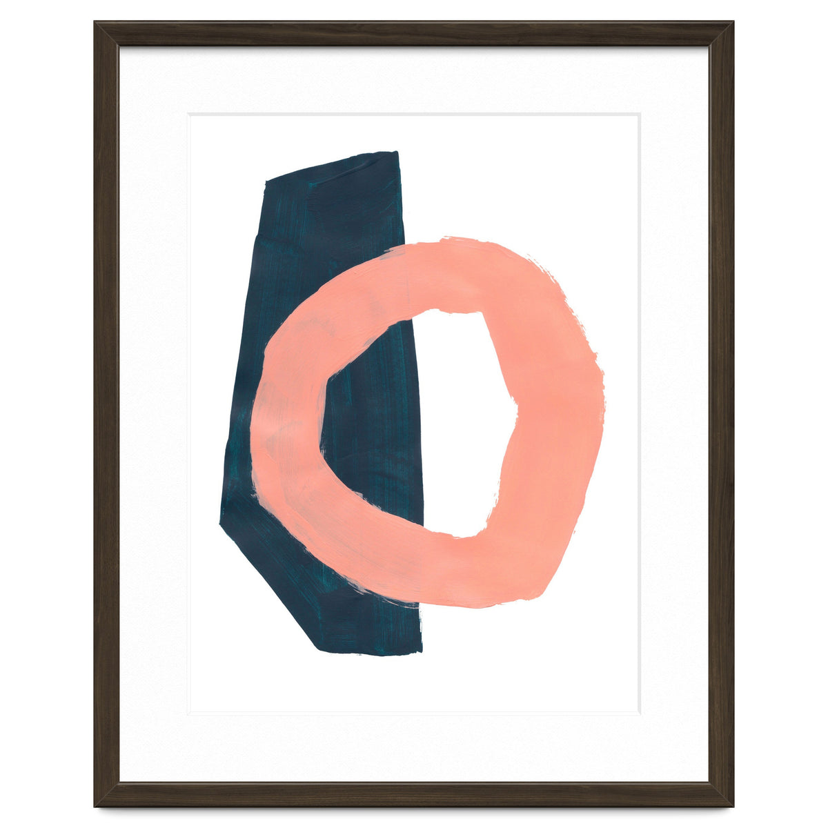 Teal Pillar Salmon Ring