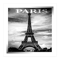 Paris France Travel Poster  (Print Only)