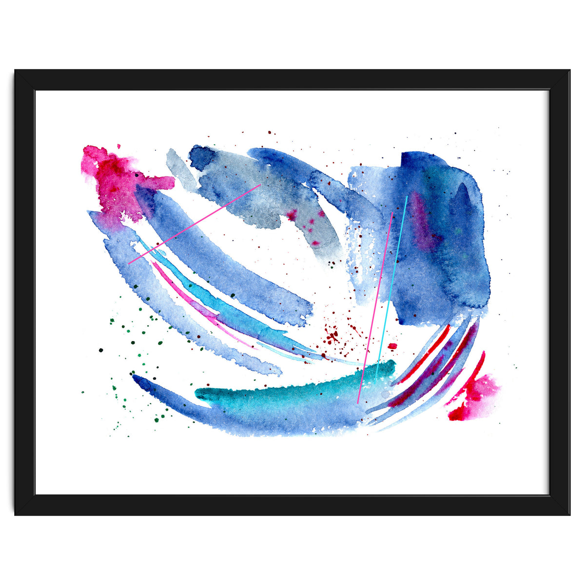 Happiness vibes || watercolor