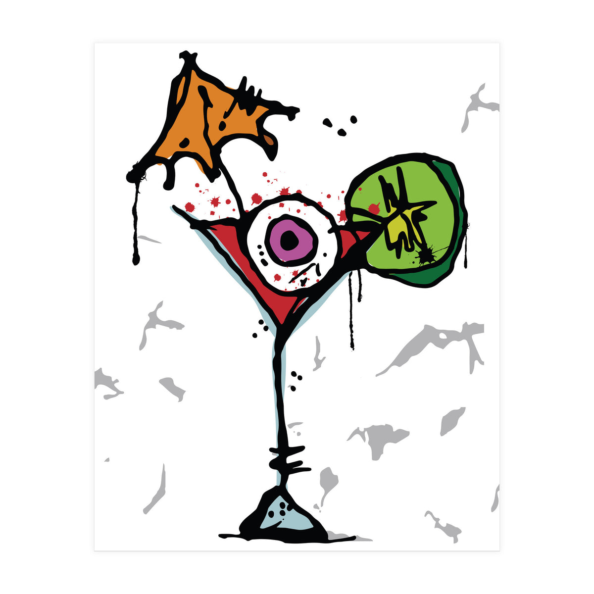 Martini drink (Print Only)