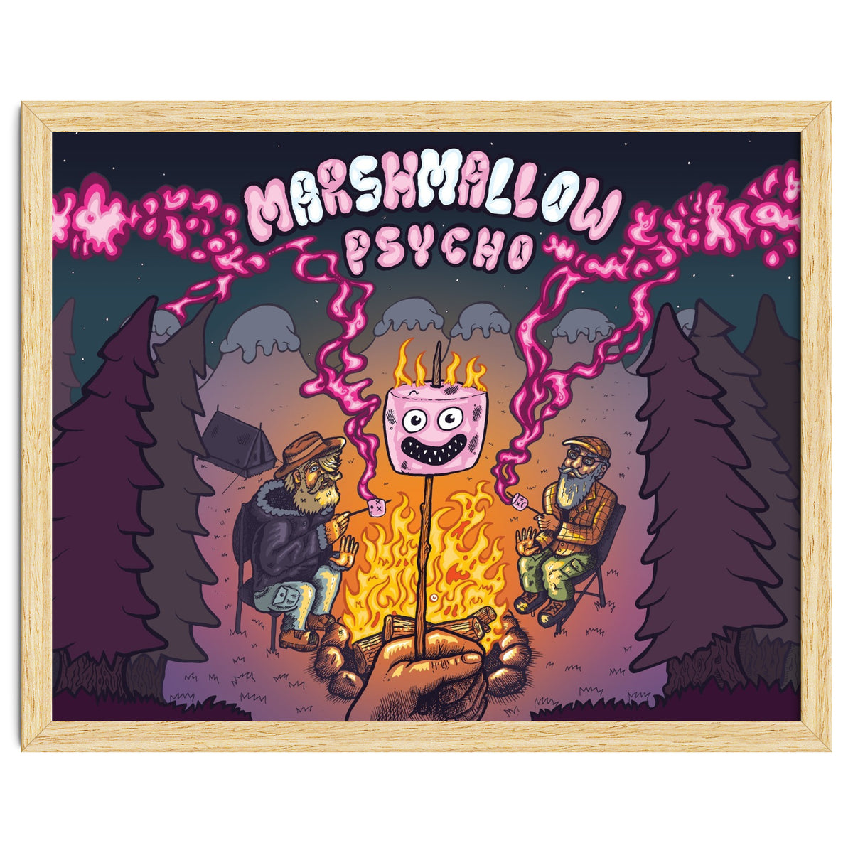 Marshmallow Psycho 12.3% ABV Bourbon Barrel Aged Marshmallow Stout