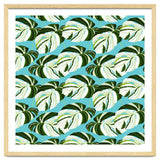 Summer Variegated Monstera | Rainforest Jungle botanical Plants Illustration | Boho Tropical Nature thumbnail