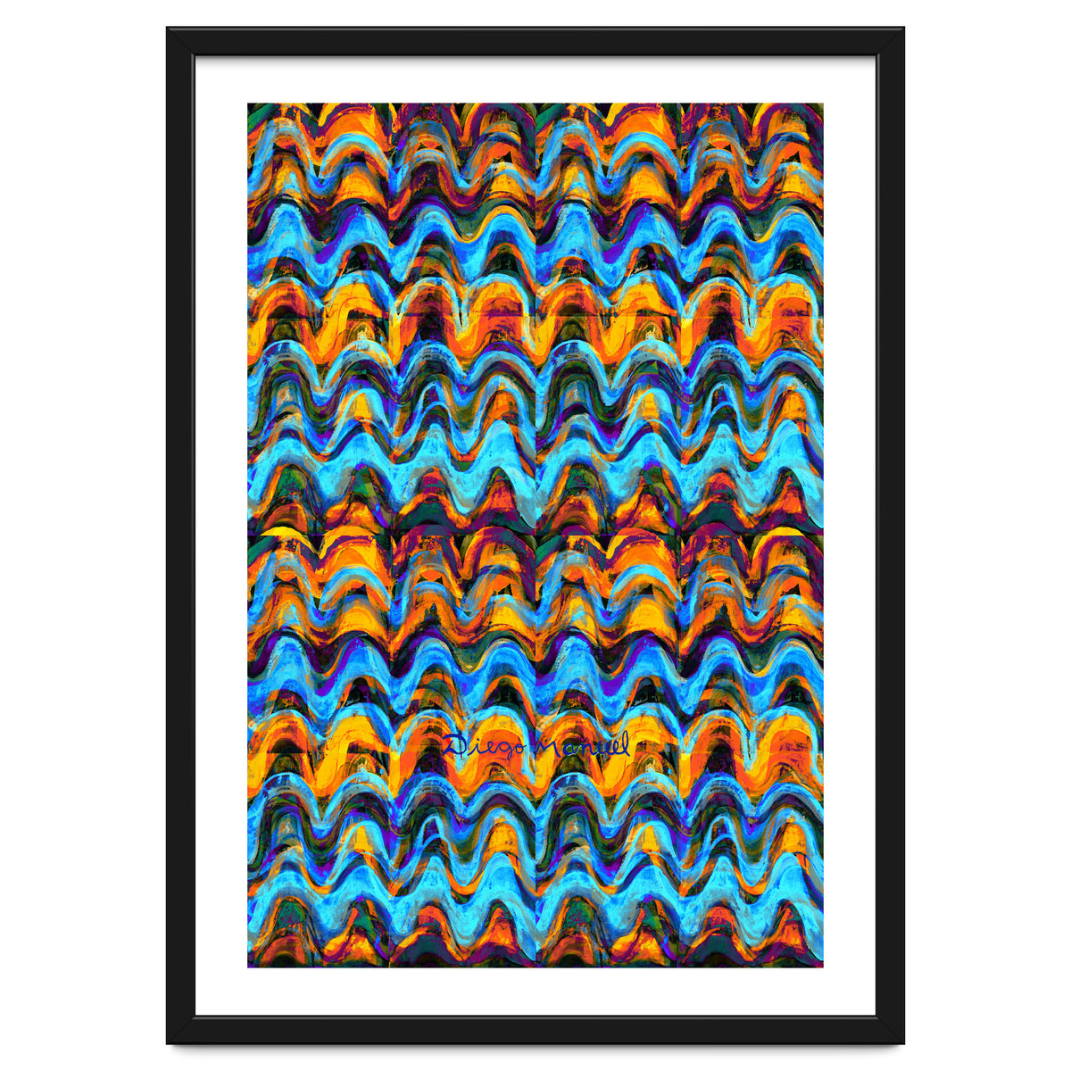 Pop abstract color full