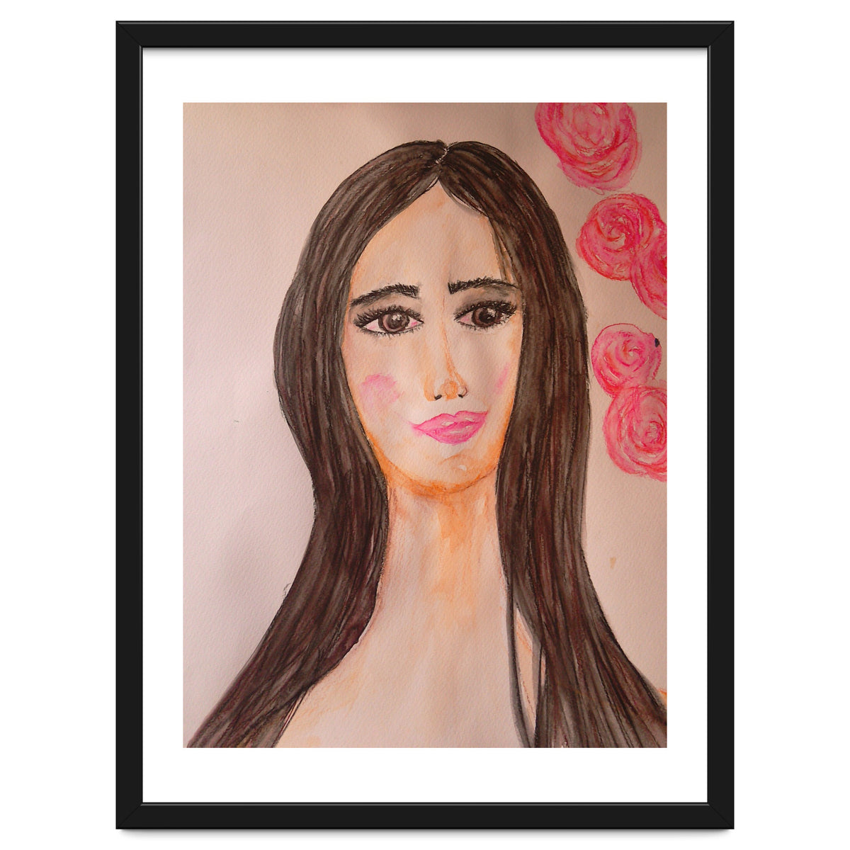 A Brunette With Sad Eyes