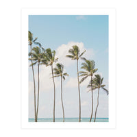 Tropical Palm Trees (Print Only)