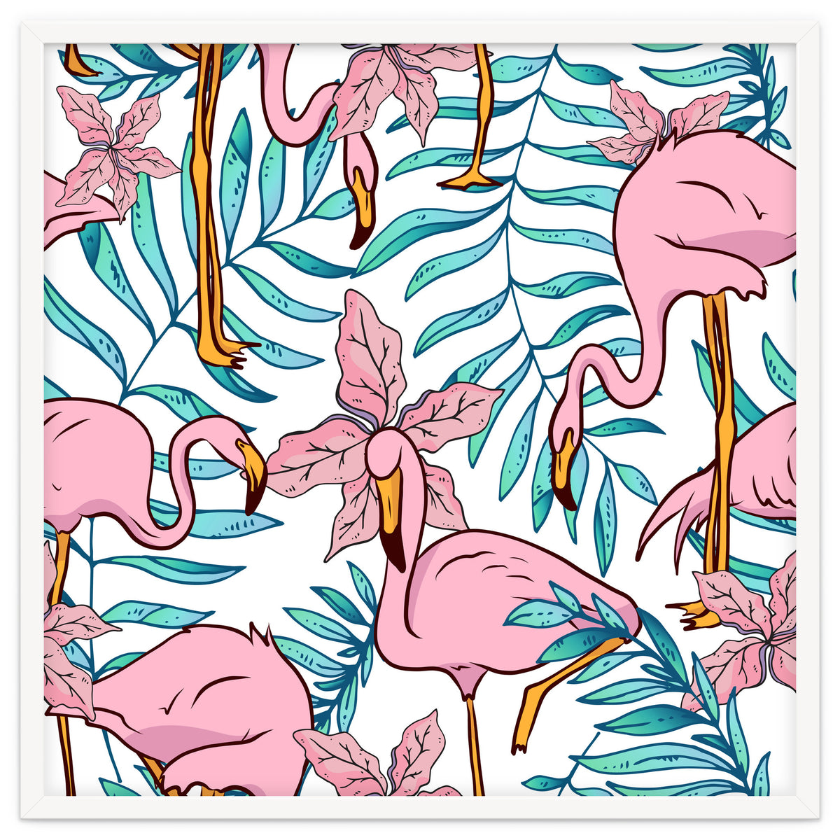 Boho Flamingo