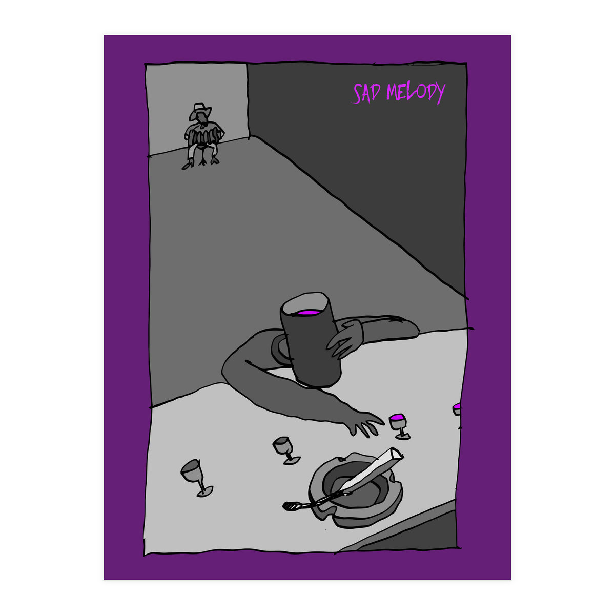 Sad Melody (Print Only)