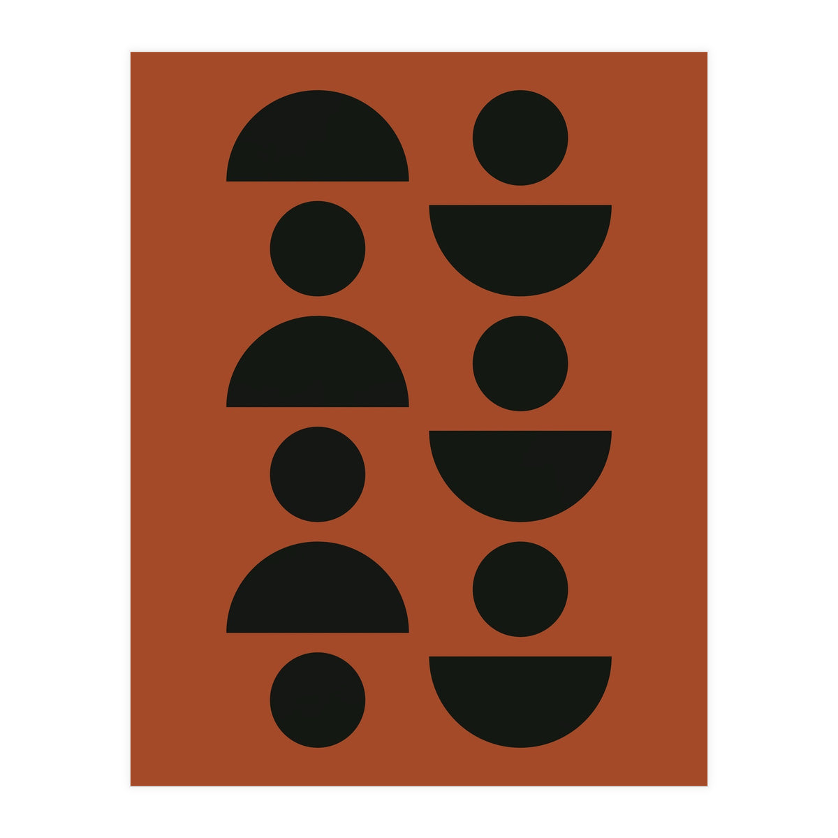 Modern Abstract Geometric III (Print Only)