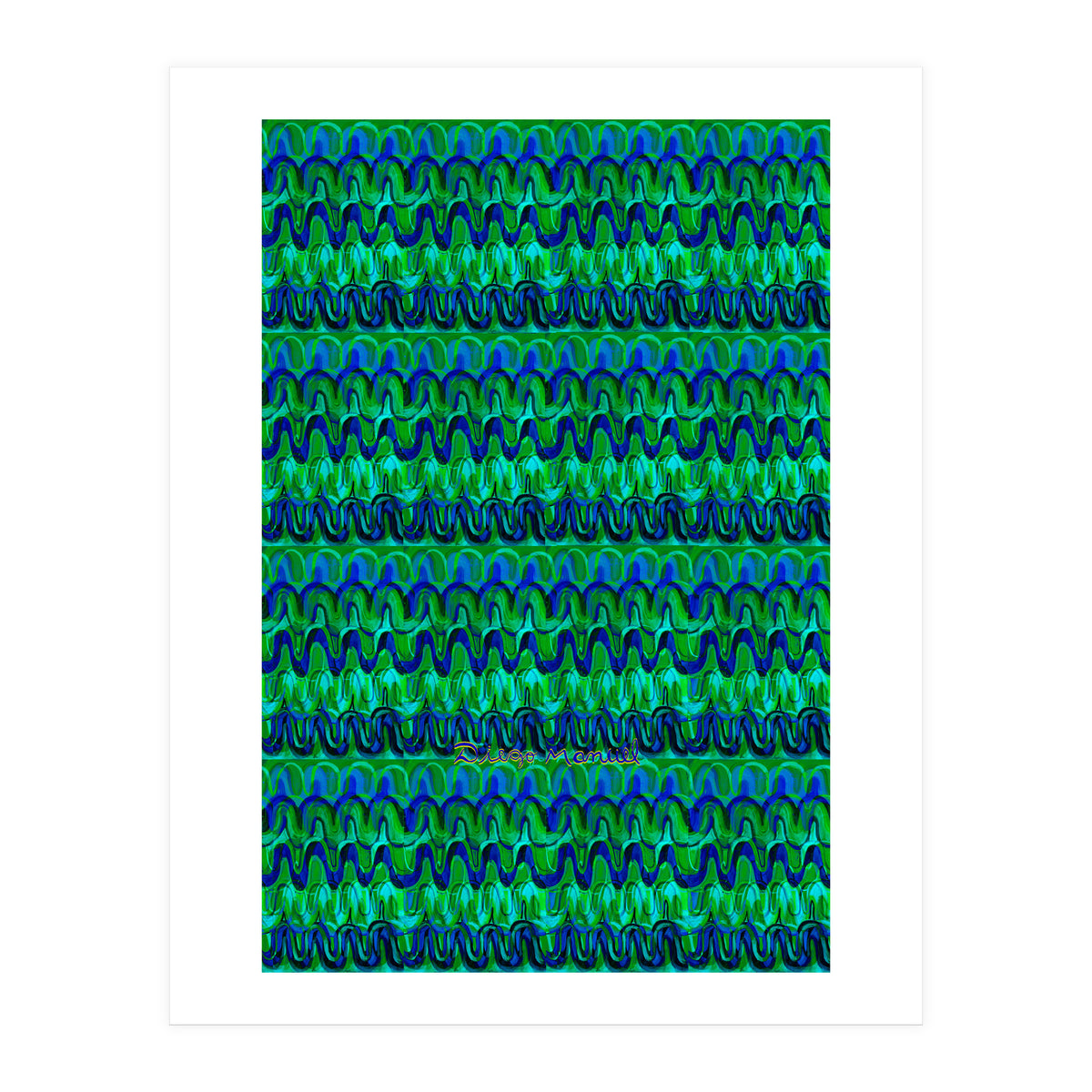 New Graffiti B 50 (Print Only)