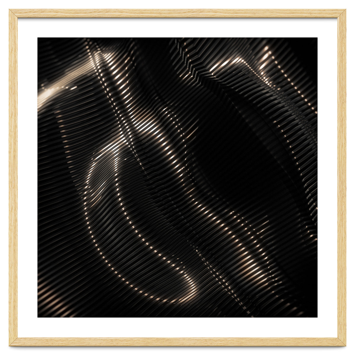 Black Steel Abstraction