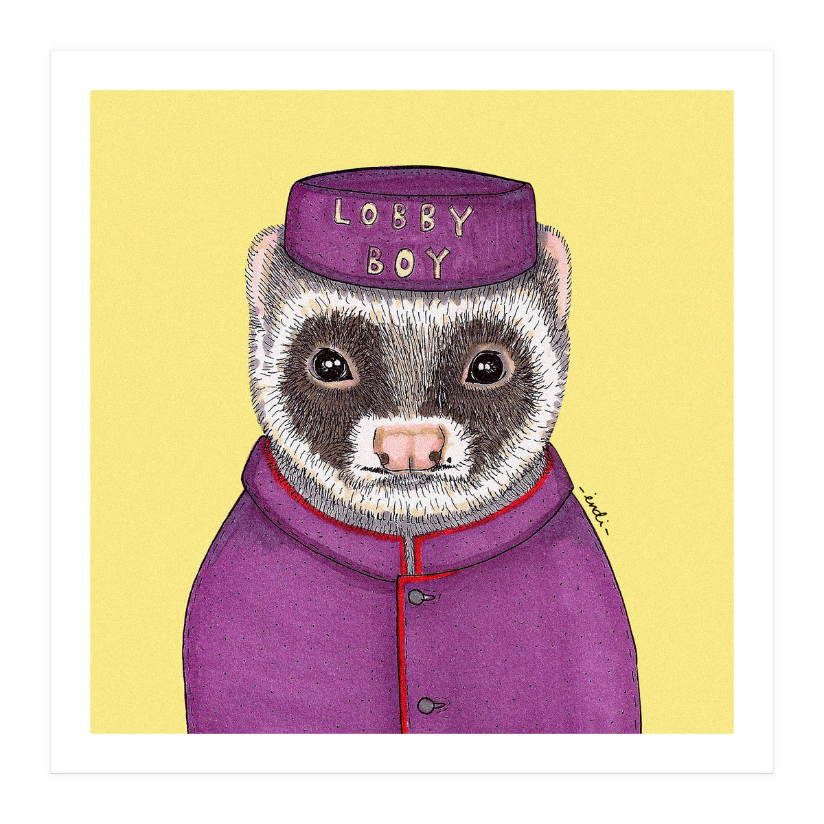 Lobby Boy (Print Only)