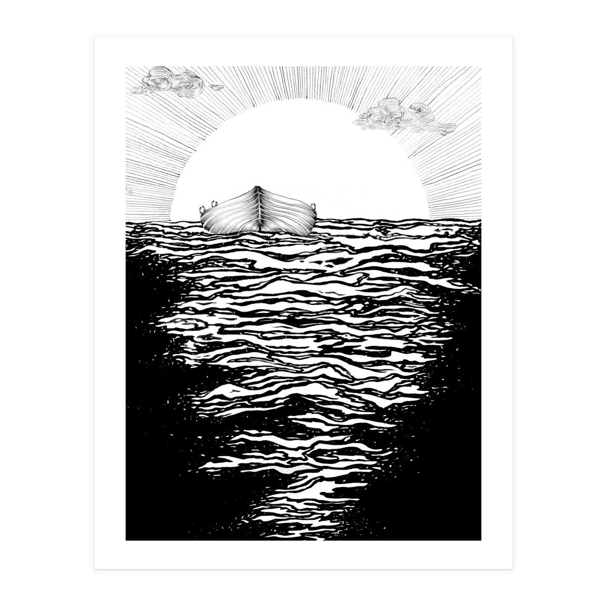 Abandoned To The Sun (Print Only)