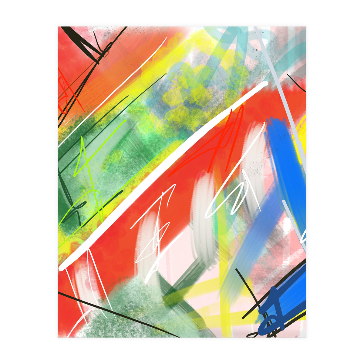 Roads Of Life 5 (Print Only)