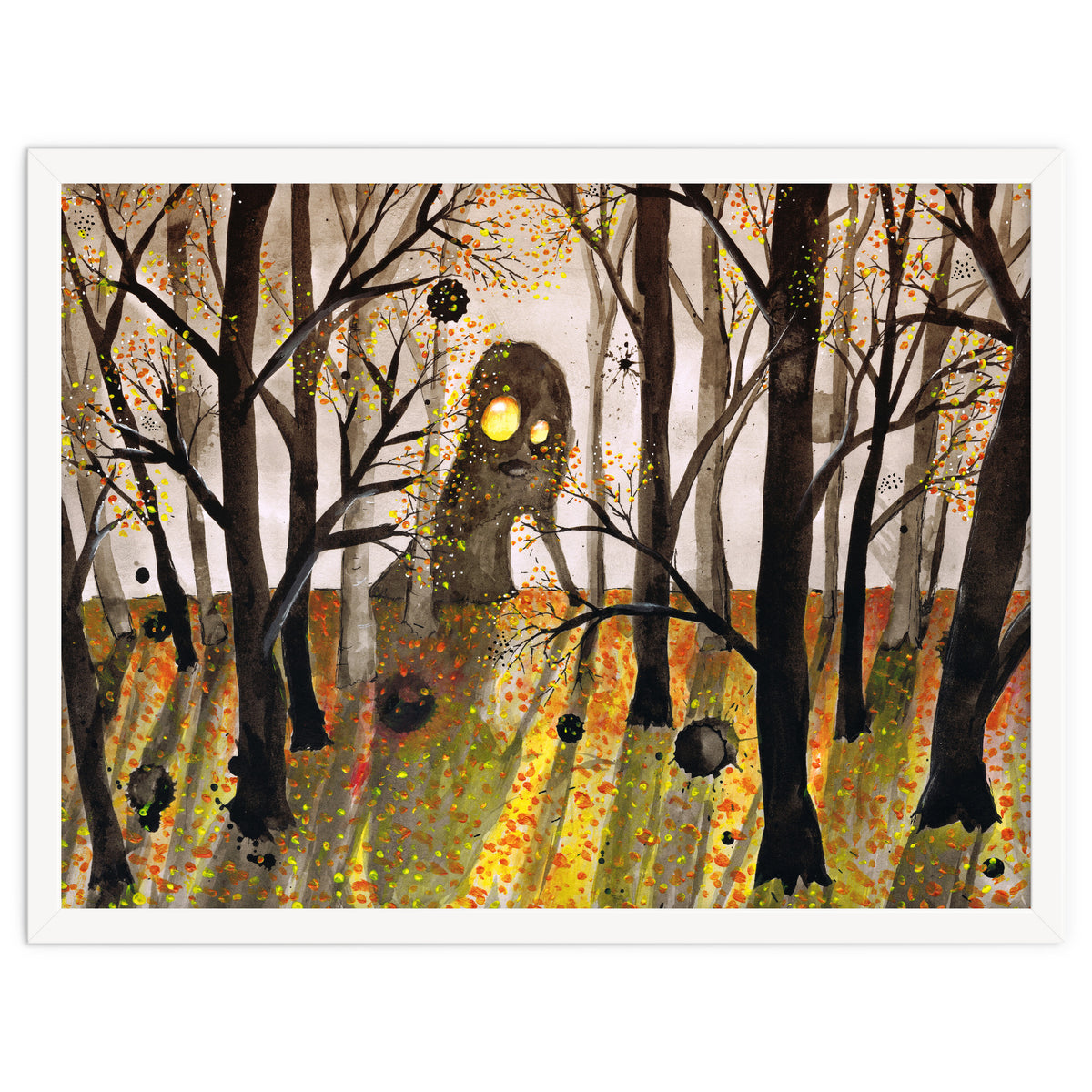 Monster in the woods