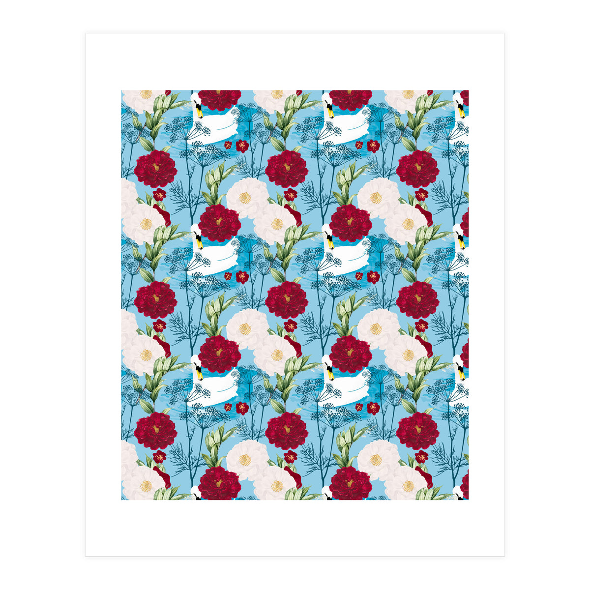 Swan Pond (Print Only)