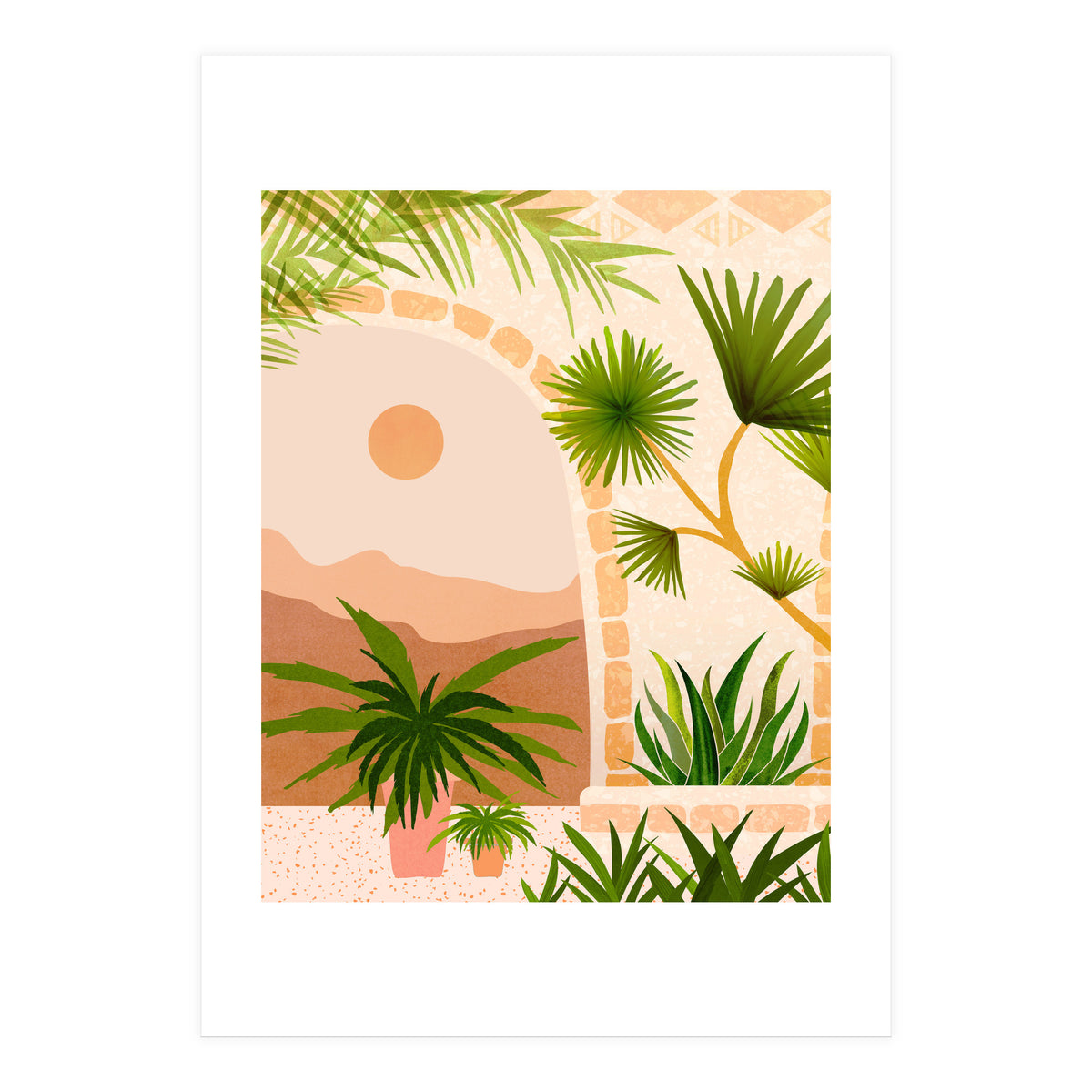 Southwest Summer Scene (Print Only)