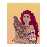 Falcon Lady (Print Only)